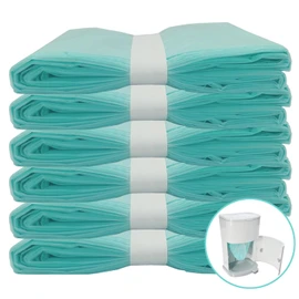 6 Pack Adult Diaper Disposal Liner Refills Compatible with Janibell Akord 280 Slim Adult Diaper Disposal System and Akord Slim Incontinence Disposal System(NOT Compatible with 330 pails)