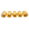 5 Pack Solid Brass 1/2" Female NPT x 1/2" Male