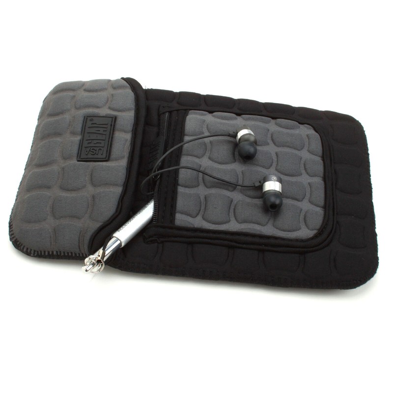 USA GEAR Neoprene Tablet Case with Carrying Handle & Accessory