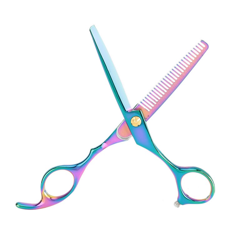 Professional Colorful Sharpness Edge Hair Scissors Barber Salon Hairdressing ScissorsHair