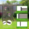 BUKLIYN Outdoor Privacy Screens - Length: 43in, Height: 70.8in Exterior