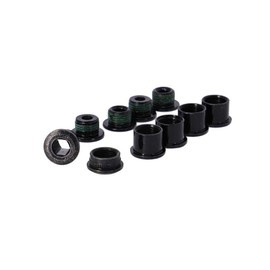 SRAM Chainring Bolt Kit 5 Arm for Red Quarq 2013 (Hidden Bolt), 11.6918.000.000 - Steel Black