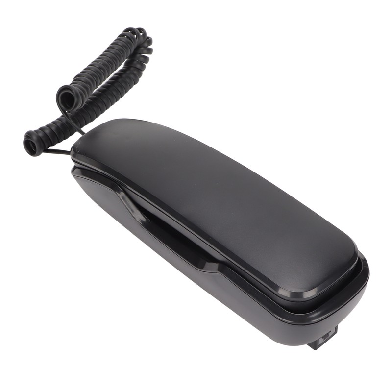 Wall Mounted Phone Redialing Mute Function Corded Telephone for Home