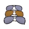 ActiveSol Dione Women's UV400 Protection Polarised Sunglasses, black silver