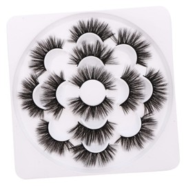 BIUDECO Artificial Eyelashes for Women Dense Makeup Accessory Durable Safe Material for Daily Use Parties Natural Look of Lashes for Stunning Eye Makeup