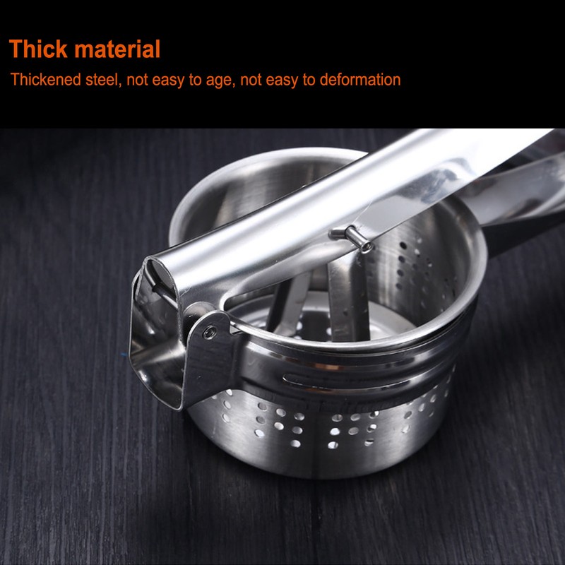 Stainless Steel Potato Ricer and Masher Ricer Stainless Steel Fruit
