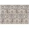 Dundee Deco GRAZPG7133 Beige Brown Faux Tile PVC 3D Wall