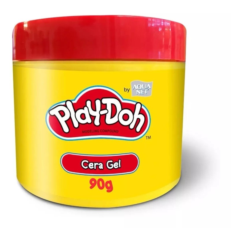 Aqua Net Cera Gel Para Peinar Play-doh Para Niño Aqua