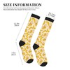 FATTTYCY Yellow Banana Compression Socks 15-20 mmHg For Women And
