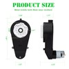 2 Pcs 24V Electric Powered Wheels Upgrade Motor Gearbox 24v