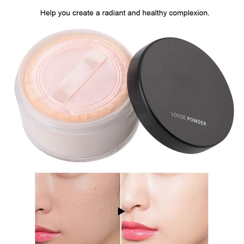 Face Loose Powder, Oil Control Durable, Waterproof Makeup Powder for