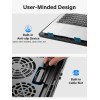 Kootek Laptop Cooling Pad, Laptop Cooler With 5 Quiet Fans
