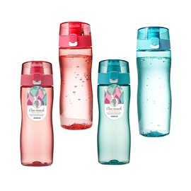 Comex One Touch Water Bottle 1+1 Kindergarten Water Bottle Daycare Bottle, Comex One Touch Bottle 650ml 1+1 Pink / 코멕스 원터치 물병 1+1 유치원물통 어린이집 보틀, 코멕스 원터치 보틀 650ml 1+1 핑크
