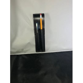 LEATHER POLICE AND SECURITY PEN AND PENCIL HOLDER CASE BELT POUCH
