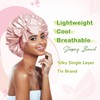 BONNET QUEEN Silk Bonnet for Sleeping Women Satin Bonnet Night