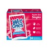 Wet Ones Singles Antibacterial Cleansing Wipes - 1 Box of