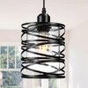 Glitnous Pendant Lights Kitchen Island 3 Pack, Black Hanging Kitchen