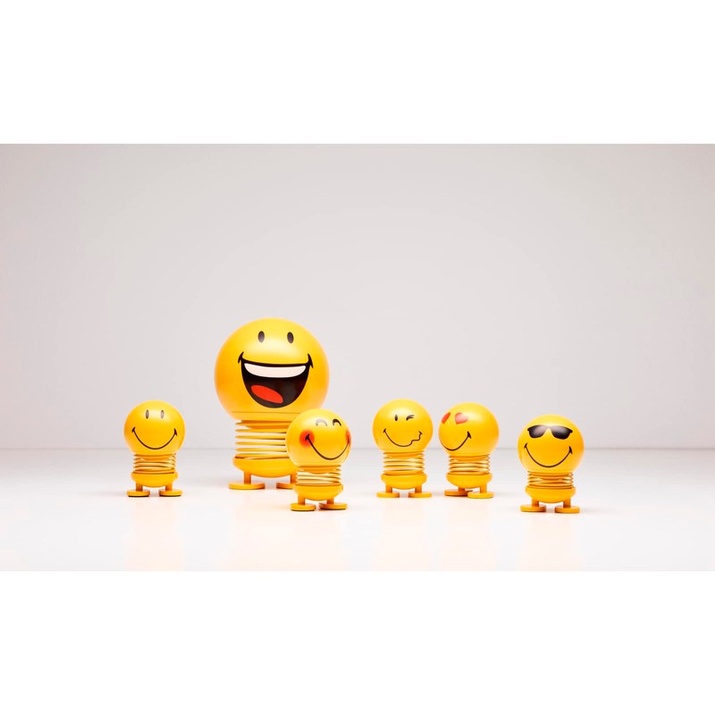 Hoptimist Baby Smiley, Yellow, Small, Funny Figure (Cool)