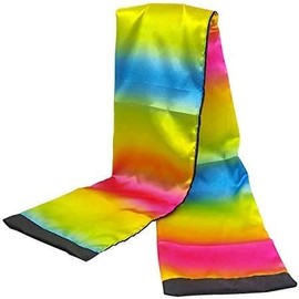 MOMOMAGE Change Color Scarf Magic Tricks Black to Rainbow Silk Streamer Magic Magician Stage Illusions Gimmick Prop Comedy