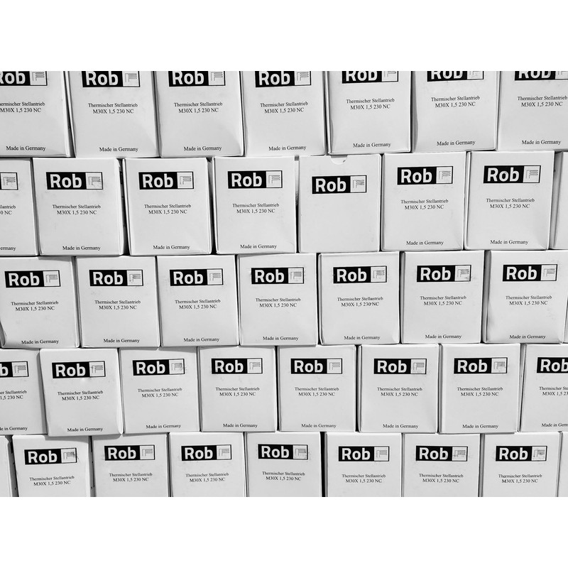 ROB - Thermoelectric Actuator for Underfloor Heating Thermal Actuator M30X1.5