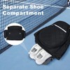KAVIGOR Pickleball Bag, Quilted Pickleball Backpack with Shoe Compartment &