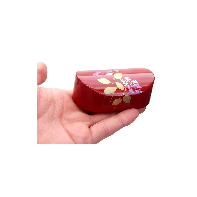 Oval Shaped Paperweight Abdomination, Hydrangeasai, 23M40-16