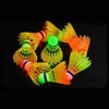 Shuttle Cocks - Light Up Shuttlecock,Wind-Proof Badminton Ball Set of