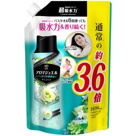 Lenor Happiness Aroma Jewel Scented Beads, Pastel Floral & Blossom Refill, Large Capacity, 5.6 fl oz (1,690 ml)