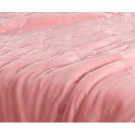 Eydna Electric Heated Blanket 6 Heating Settings & 10H Auto Off Full 72×84 Plush Fluffy Study Room Quick-Heating Couch Pink