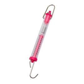 Sci-Supply Newton Force Meter Spring Scale - Max Capacity 100g/1N, Dual Scale Labeled Pink Scale (6)