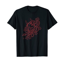 Japanese Tattoo Hannya Demon Mask T-Shirt
