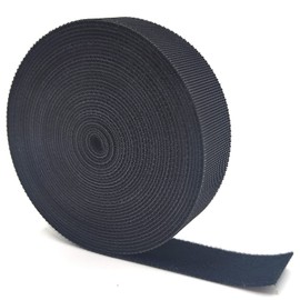 Velcro Cable Ties 5 Metre Length Velcro Tape Roll 20 mm Width - Black - Resealable - Free to Cut to Size - Stable & Waterproof / Velcro Cable Ties on Roll / Double-Sided Velcro