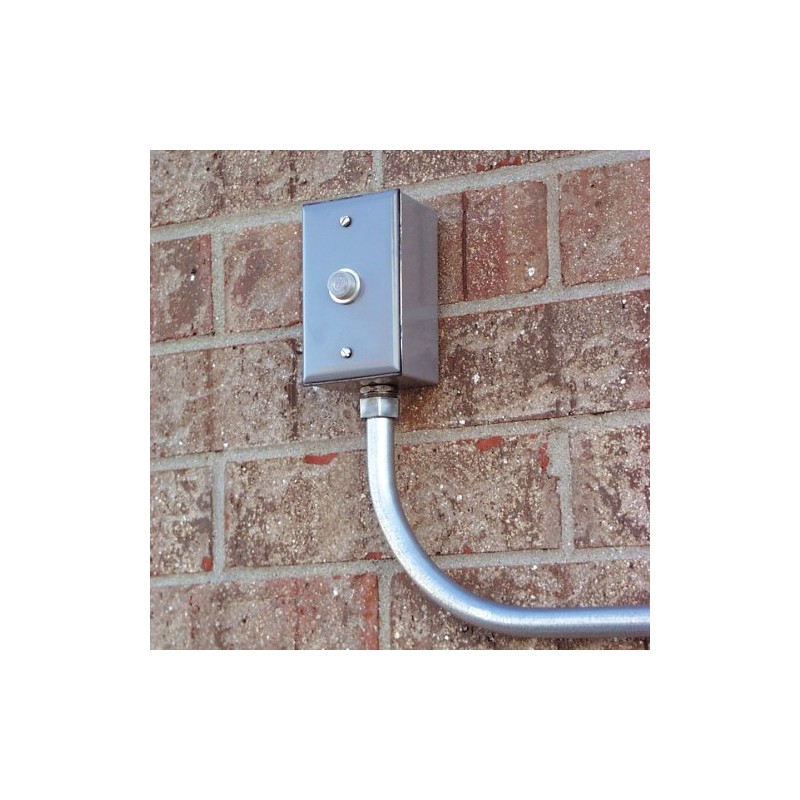 Intermatic K4321C 120-Volt Fixed Position Thermal Photocontrol with Wall Plate