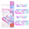 Kids PLASTERS 60 Pack-Unicorn Rainbow PLASTERS - Fun PLASTERS for
