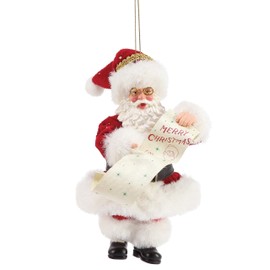 Possible Dreams By D56 Merry Christmas Hanging Ornament