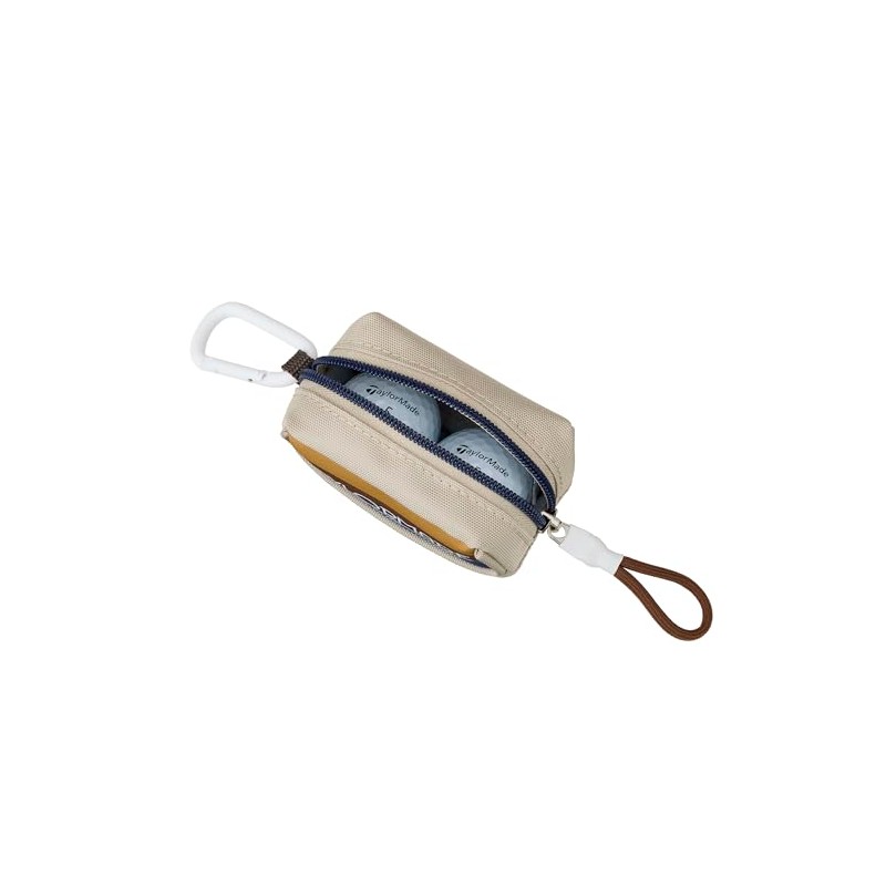 TAYLOR MADE UN080 Cosmetic Bag, Beige/Navy