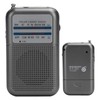 DE-333 Portable Radio AM/FM Receiver Pocket Size 2 Band High