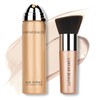 LOKFAR AirBrush Foundation Spray, Silky Mist Spray Makeup Kit with