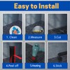 COUKIU Flexible Baseboard Molding Trim, Peel and Stick Rubber Wall