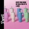 S'well Tumbler XL, Reusable Drink Cup with Straw, Three-Layer Stainless