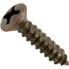 Hard-to-Find Fastener 014973127107 Phillips Oval Decorative Screws, 6 x 5/8,