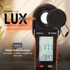 Kethvoz Digital Illuminance Light Meter, 400,000 Lux/FC Illuminance Tester with