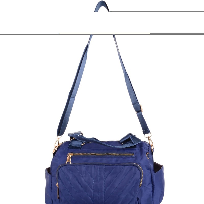Ladies Polyester Tote Bag with Detachable Strap and Coin Purse,