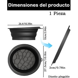Rodillo De Hielo Facial, Hielo Para La Cara, Terapia Fría Facial Para Reducir Hinchazón, Post-Entrenamiento Y Rutina De Cuidado De La Piel, Tazón De Silicona Plegable De 10x17 Cm