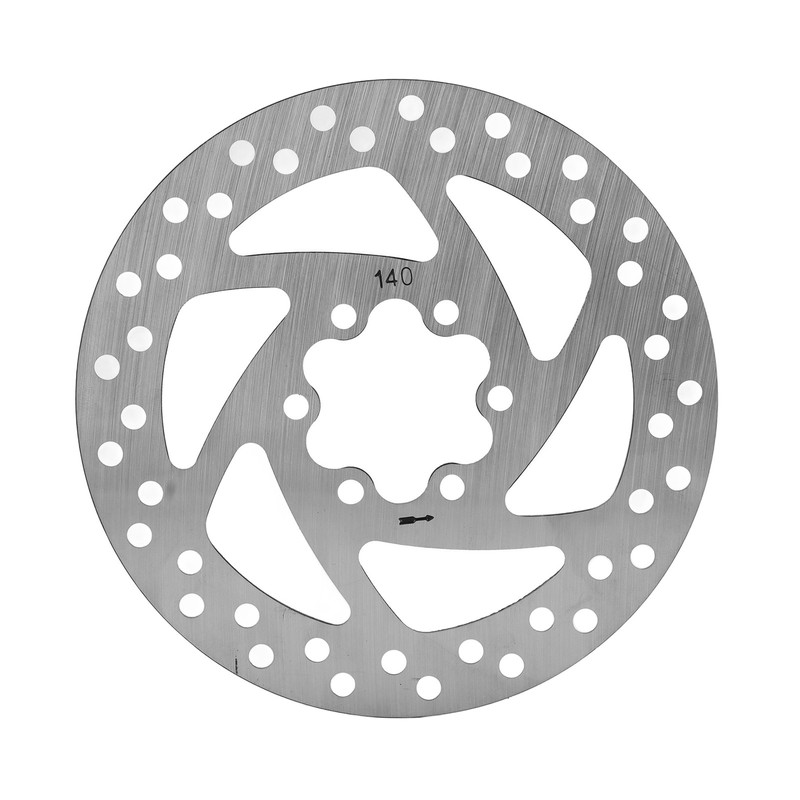 140mm Brake Disc Caliper Kit 6‑Hole Aluminum Alloy Wear Resistance