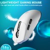 SOLAKAKA SM820 Wireless Gaming Mouse with RGB Charging Dock,24000 DPI