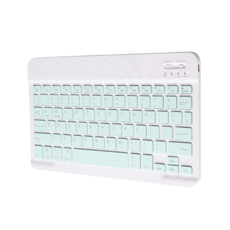Mini Wireless Keyboard 10 Inch Ultrathin Comfortable Accurate Typing Scissor