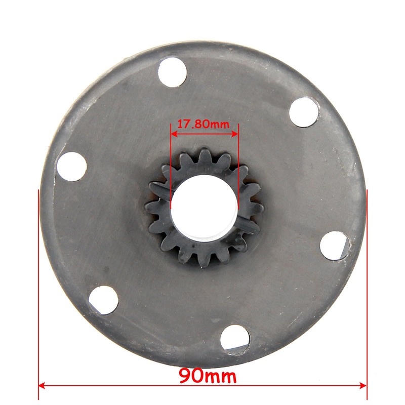 SUNQIAO Junior Clutch Pad, 50 SX Flywheel Basket, Clutch Kit