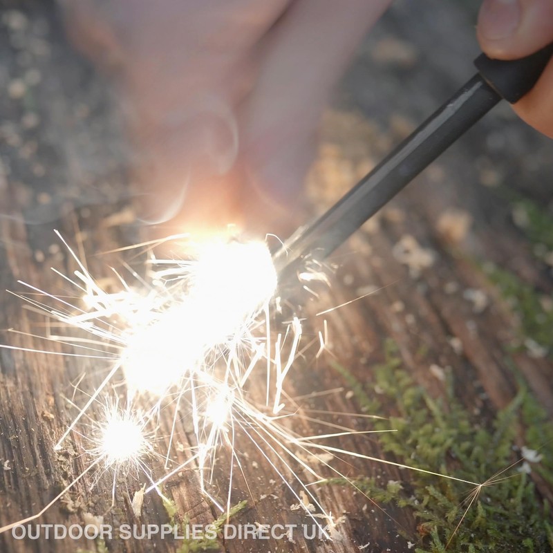Ferro Rod Fire Steel & Striker | Military NATO Style