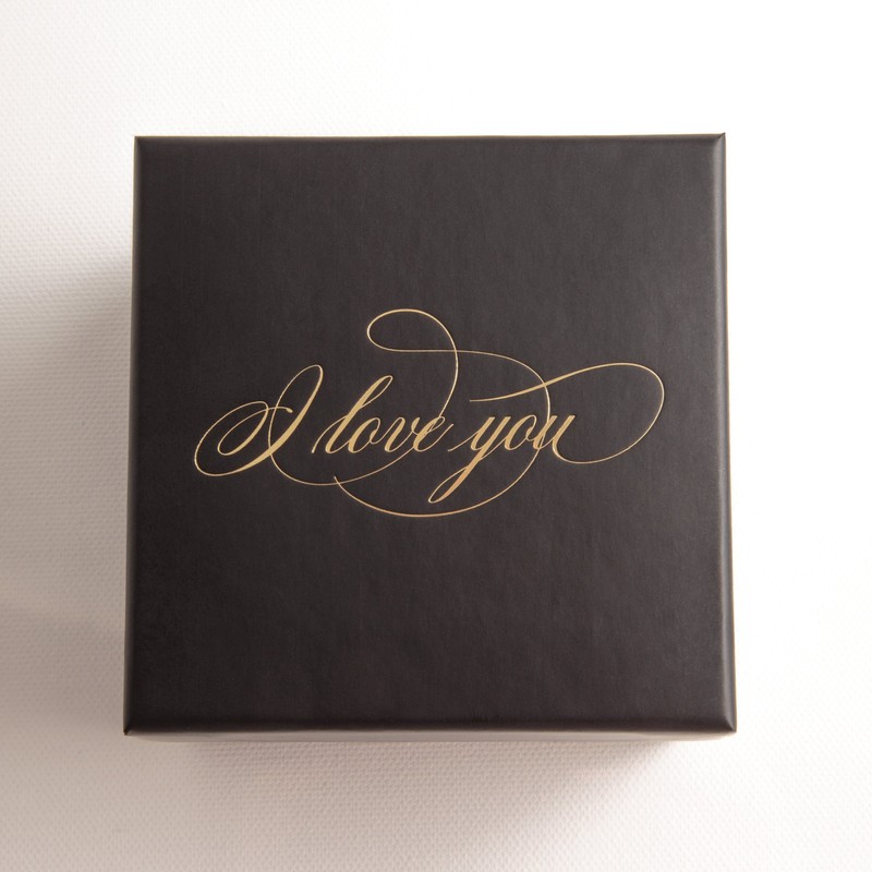 Infinity Rose Preserved Rose Box I Love You Gift for